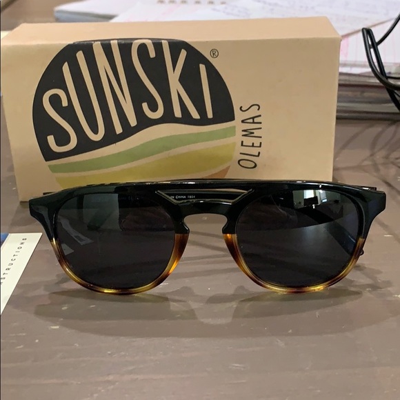 Sunski Accessories - Sunski Olema Black Tortoise Slate Sunglasses
